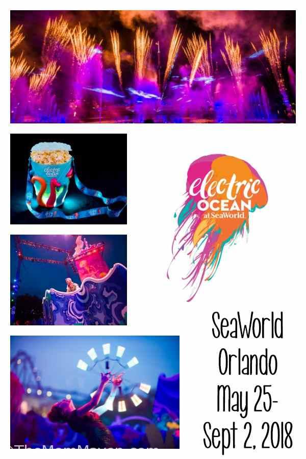 Joining SeaWorld Orlando’s already impressive event lineup, Electric Ocean brings longer park hours and allows guests to voyage into an exotic underwater world filled with dazzling lights, electrifying dance music and a brilliant evening energy that sparks as the sun sets.