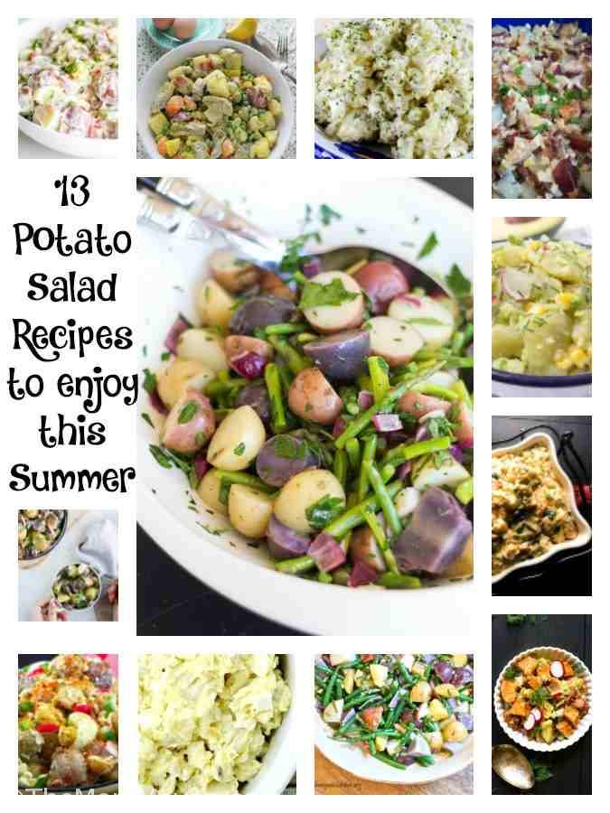 I hope at least one of these 13 Potato Salad recipes makes its way onto your table this summer.