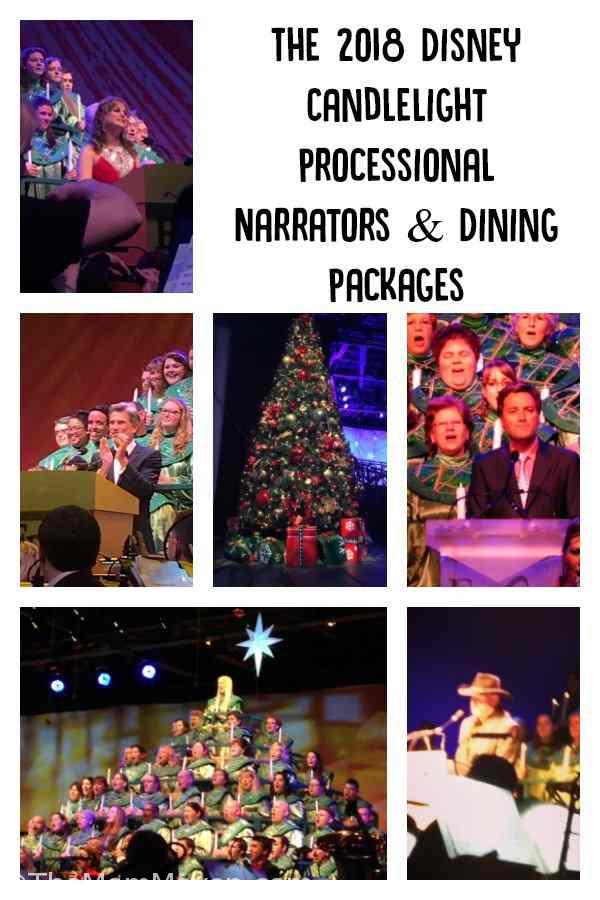 The Disney Candlelight Processional takes place in the American Garden Theater in Epcot. This year the processional starts on Thanksgiving Day, November 22nd and runs through December 30th. 