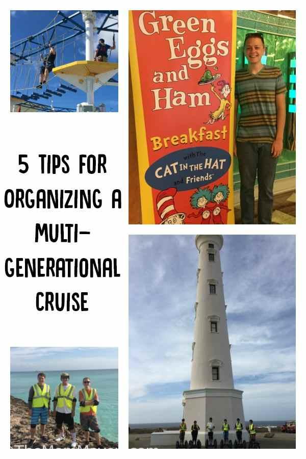 5 Tips for Organizing a Multigenerational Cruise and still love your friends and family by the time you board the ship.