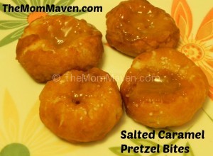 Salted Caramel Pretzel Bites-TheMomMaven.com