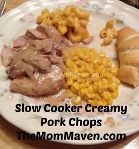 slow cooker creamy pork chops