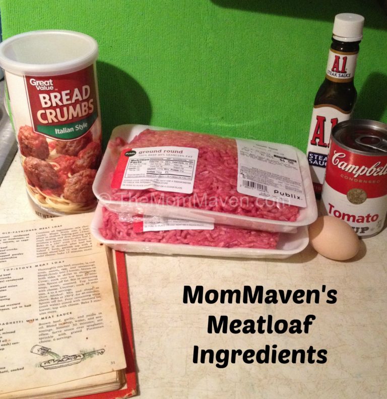 Easy Recipes-MomMaven's Campbell's Soup Meatloaf - The Mom Maven