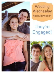 Wedding Wednesday-They're Engaged