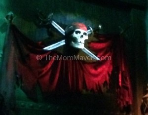 Disembodied skull-the legend of Captain Jack Sparrow-TheMomMaven.com