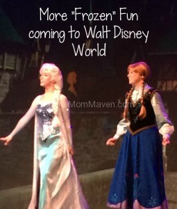 More Frozen Fun coming to Walt Disney World-theMomMaven.com