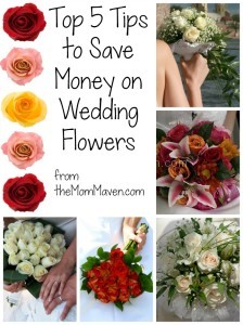 Top 5 tips to save money on your wedding flowers-themommaven.com