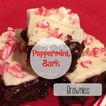 Looking for a simple Christmas treat? My Peppermint Bark Brownies are just what you are looking for!