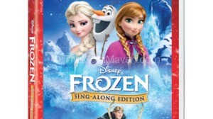 frozen sing-along edition DVD