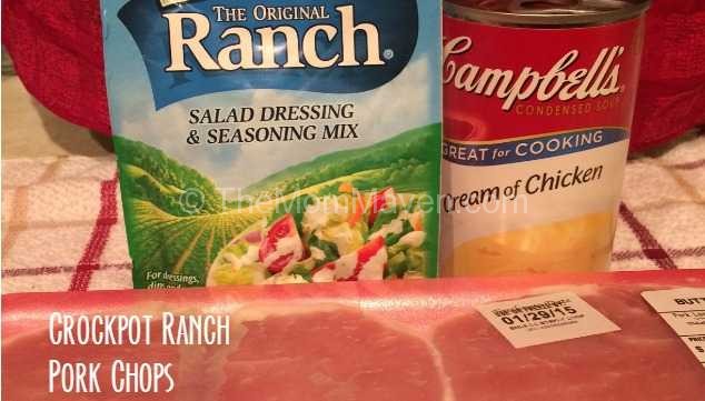 Crockpot Ranch Pork Chops Recipe The Mom Maven