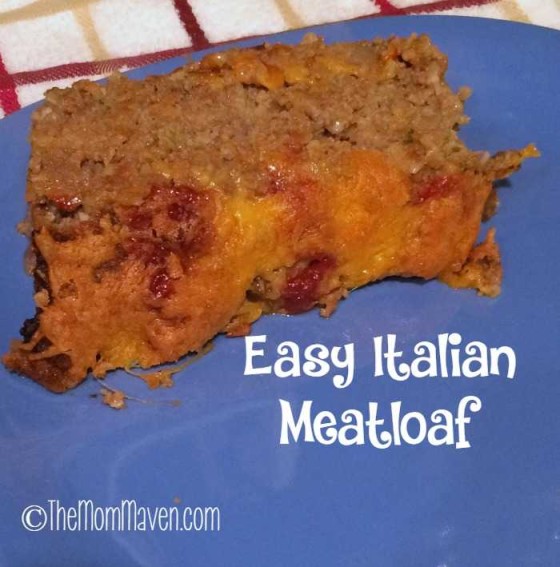 Our Second Favorite Italian Meatloaf Recipe The Mom Maven