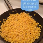 Skillet corn-a quick and easy way to change up a summer staple