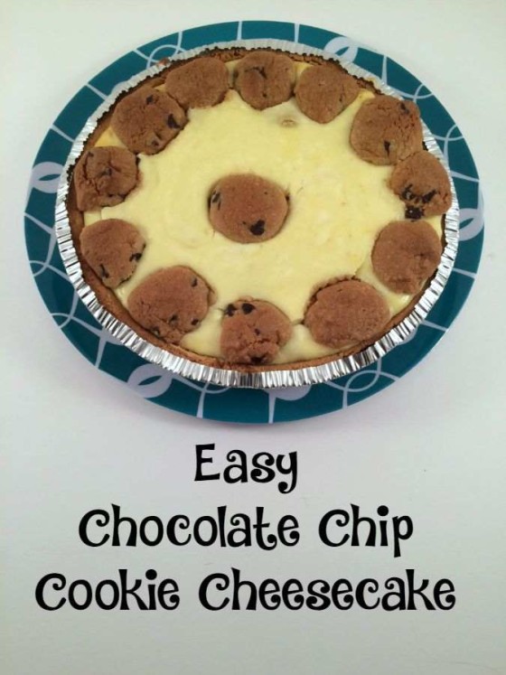 Chocolate Chip Cookie Cheesecake The Mom Maven