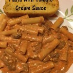 Pasta with Tomato Cream Sauce Recipe