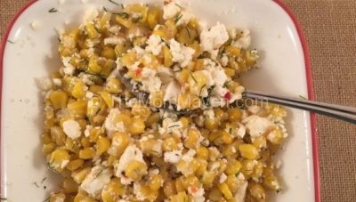 Corn and Feta Salad