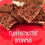 Fluffernutter Brownie Crunch Bars recipe