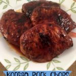 This marinated and pan friend Korean pork chop recipe is easy to make and tasty too.