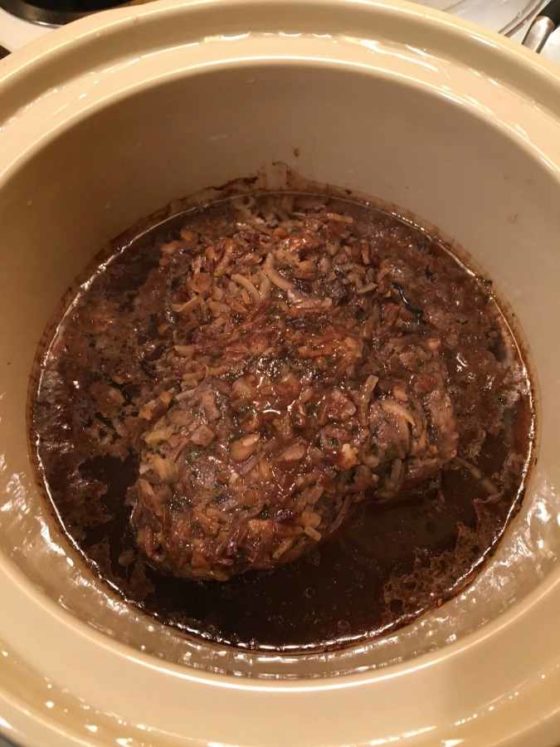 Easy 4 Ingredient Crockpot Beef Roast The Mom Maven