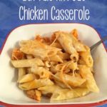 This Buffalo Alfredo Chicken Casserole recipe combines two great flavors into one delicious, easy meal.