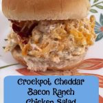 This Cheddar Bacon Ranch Chicken Salad recipe is a new twist on an old favorite.