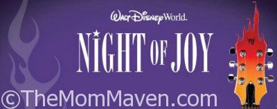 Walt Disney World has released the artist line-up for Night of Joy 2017!