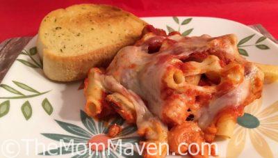 3 Cheese Chicken Ziti Casserole is a flavorful, easy recipe the whole family will enjoy.