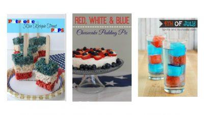 Now is the time to build up your arsenal of Patriotic Recipes for your upcoming Memorial Day, 4th of July, and other patriotic gatherings.