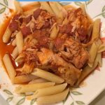 This crockpot Pepperoni Chicken with Penne recipe is a tasty light addition to your menu plan.