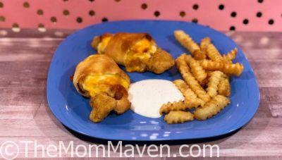 Chicken Bacon Ranch Crescent Roll-Ups make an easy lunch or dinner and they re-heat well so you can serve the leftovers too.