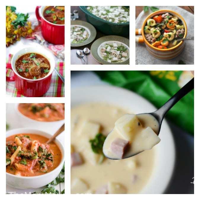 In preparation for the cooler temperatures I thought I'd gather some amazing Crockpot Soup Recipes for fall and share them with you.
