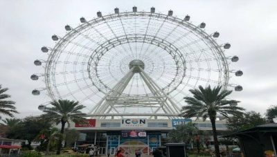 One of the tallest observation wheels in the world, the 400-foot ICON Orlando provides riders with a bird’s-eye view of Central Florida.