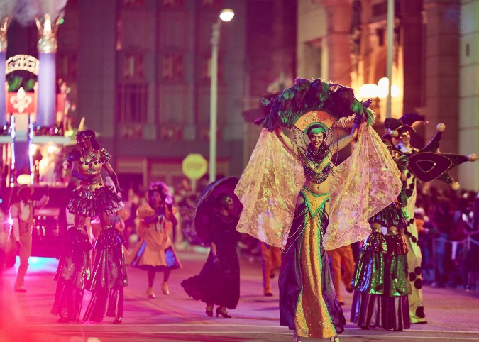The Mardi Gras celebration at Universal Orlando is a family-friendly version of the renowned New Orleans extravaganza.