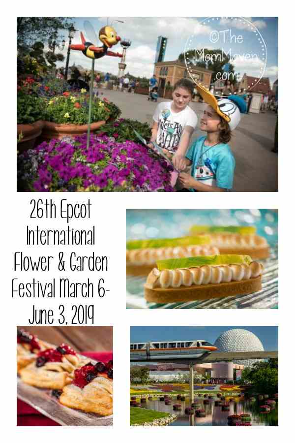 The 26th Epcot Flower & Garden festival will be greeting guests from March 6-June 3, 2019.