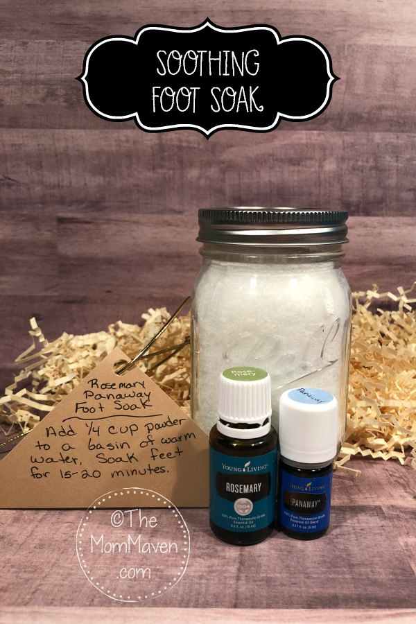 This soothing foot soak recipe only has 5 ingredients, which makes it super simple and each of them play an important part.