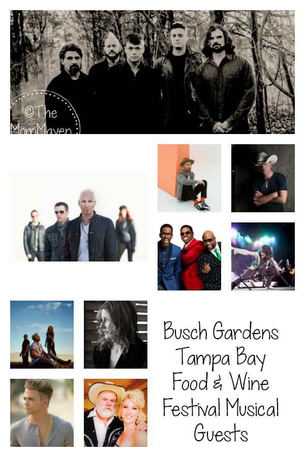 The Busch Gardens Tampa Bay Food & Wine Festival runs weekends from March 16 to April 28 and is included with admission to the park. 