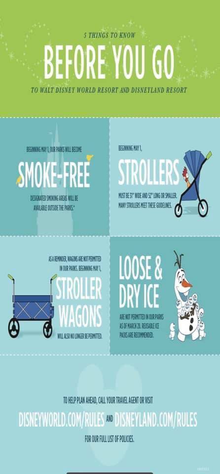 stroller guidelines disney