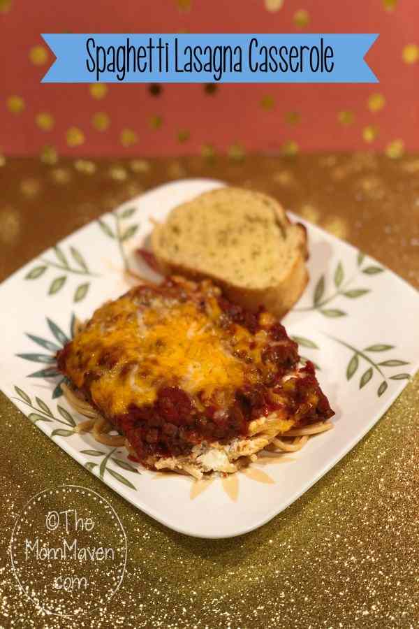 Made with ground beef and kitchen staples, this Spaghetti Lasagna Casserole packs a bit of a spicy punch!