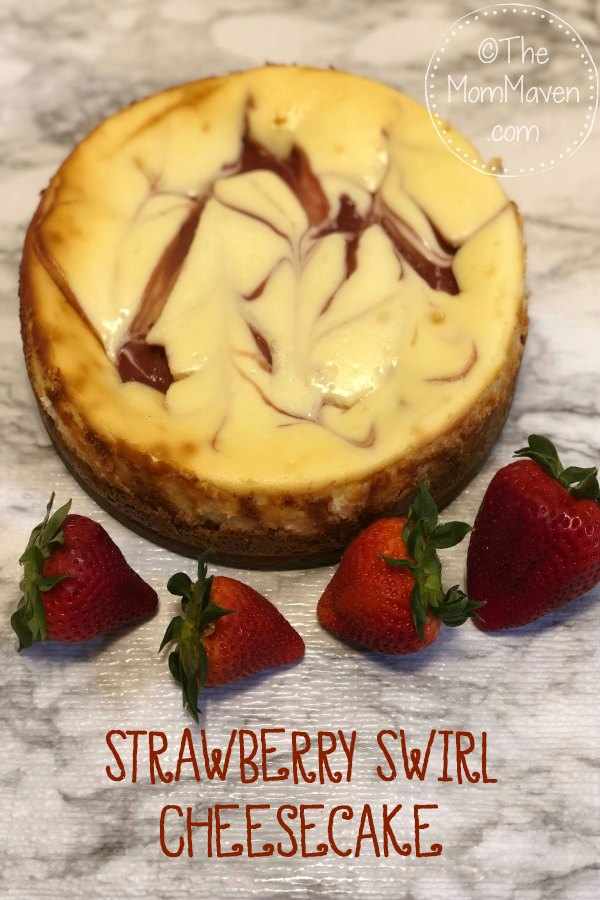 When one of your kids asks for a Strawberry Cheesecake for his birthday, you create a Strawberry Swirl Cheesecake recipe.