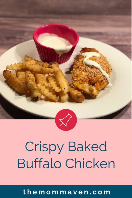 Crispy Baked Buffalo Chicken Recipe The Mom Maven