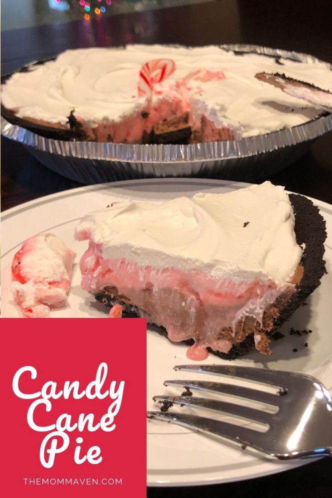 Chocolate and Peppermint are the flavors of Christmas. Why not pot them together in a creamy Candy Cane French Silk Pie?