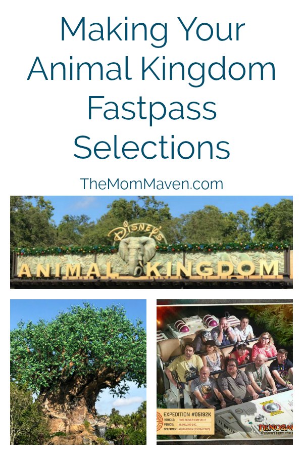 Making your Disney's Animal Kingdom Fastpass selections