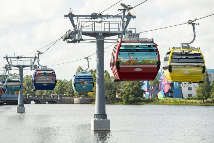 Disney Skyliner, the  “most magical flight on Earth” took to the skies September 29, 2019.
