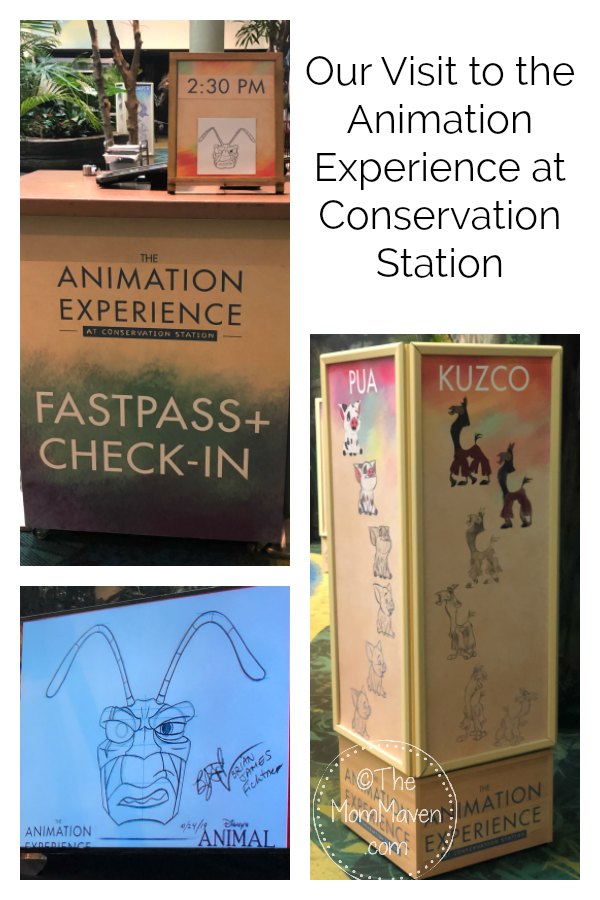 We had a lot of fun at the Animation Experience at Conservation Station and my drawing isn't too bad! I'm sure we will do it again on another visit.