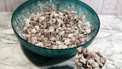 The holidays are right around the corner and this Andes Mint Puppy Chow is an easy to make snack that both adults and kids love.