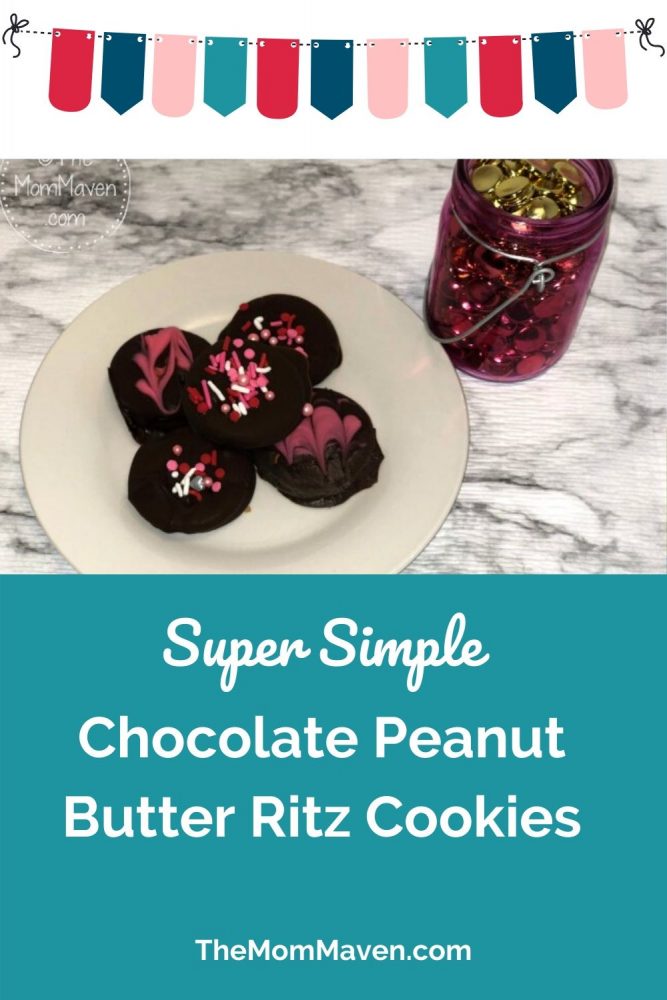Chocolate Peanut Butter Ritz Cracker Cookies are super simple to make and a perfect sweet and salty treat for the whole family.