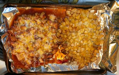 They say necessity is the mother of invention, with grocery shelved bare, I had to get creative for this Barbecue Chicken Sheet Pan Dinner recipe.