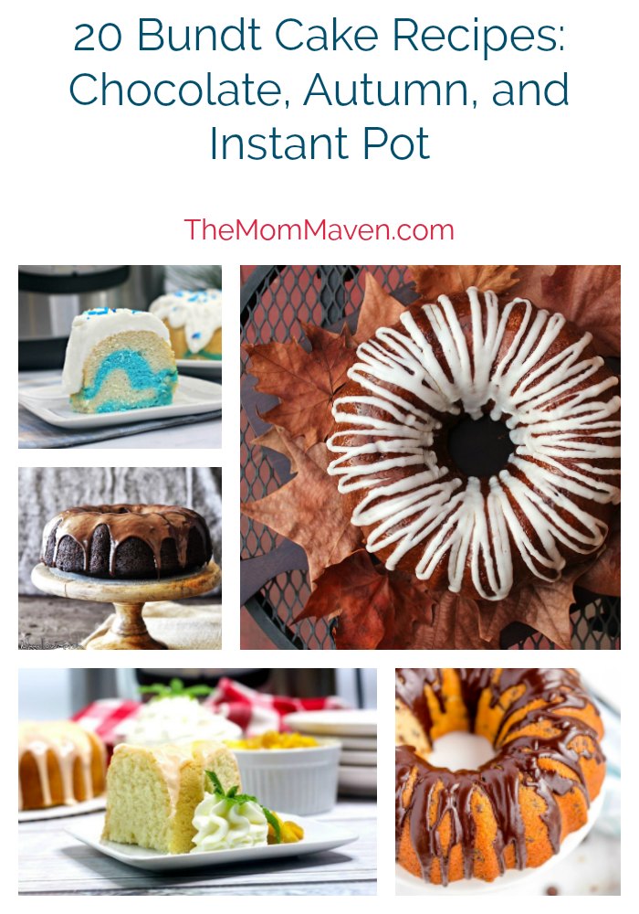 Today I bring you part 2 of my Bundt Cake recipes series, featuring 20 choclate, autumn, or Instant Pot recipes for you to enjoy.