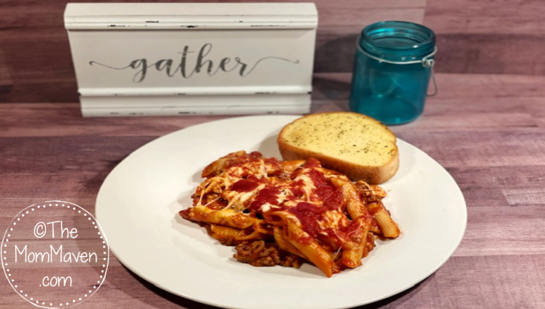 Aunt Lynette's Mostaccioli recipe is the definition of comfort food for our family. I usually make it on a cold winter's night.