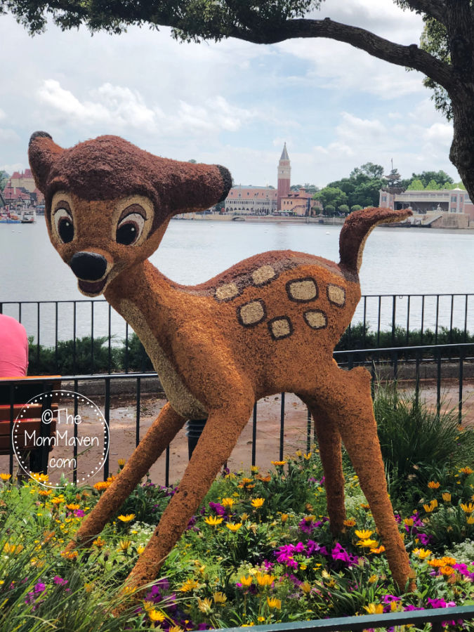Bambi topiary photo from 2019 EPCOT International Flower and Garden Festival
