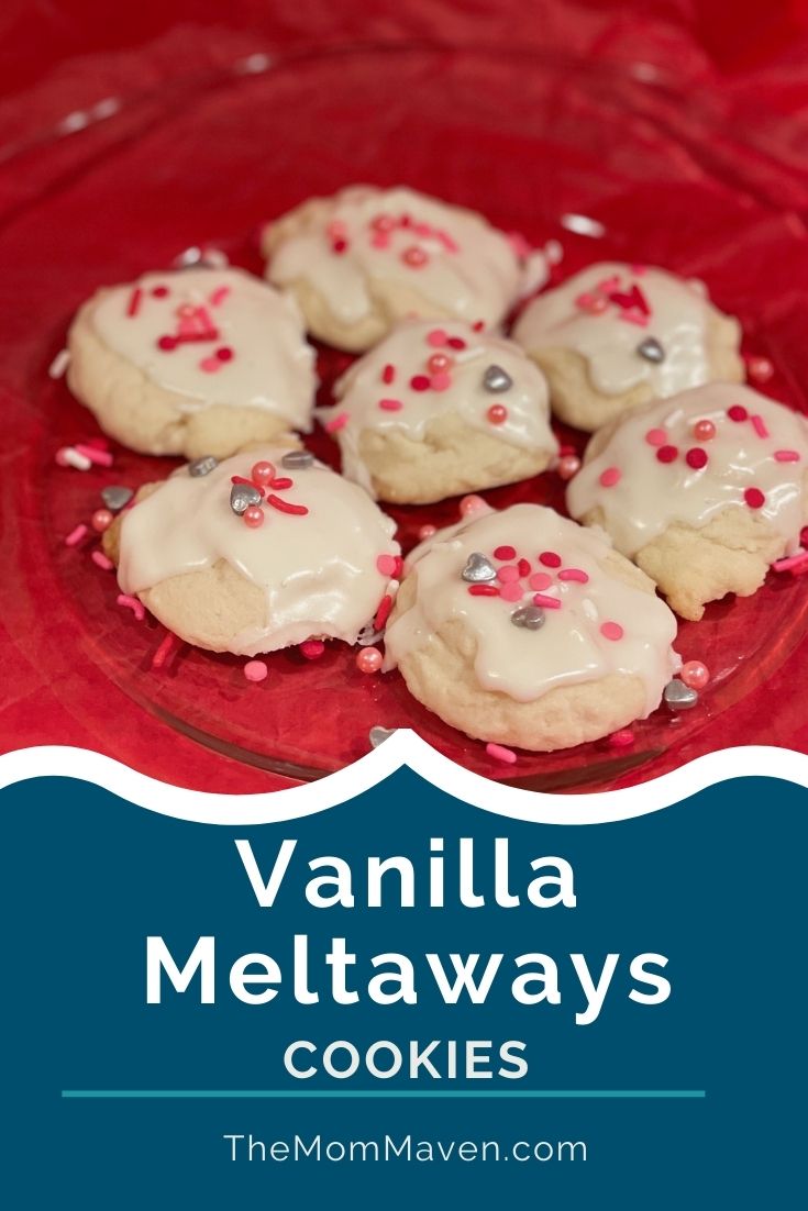 These delicious Vanilla Meltaways are cookies that melt in your mouth in a very satisfying way. They are easy to make and simple to customize.